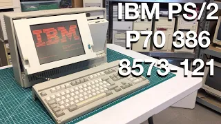 Getting my non-working IBM PS2 P70 back into shape.
