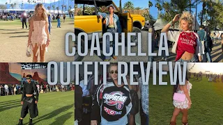 REVIEWING COACHELLA OUTFITS | Sophia&Cinzia, James Charles and more... | Amy Victoria