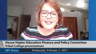 House Higher Education Finance and Policy Committee 2/3/21