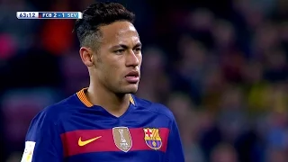 Neymar vs Sevilla (Home) 15-16 HD 1080i (28/02/2016) - English Commentary