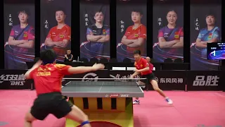 德班世乒赛直通之路 王楚钦｜Wang Chuqin Highlights｜Wang won team trial to qualify for Durban table tennis worlds