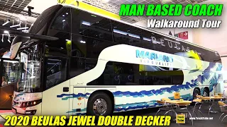2020 Beulas Jewel MAN Chassis Double Decker Coach - Walkaround Exterior Interior Tour