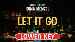 Let It Go (Karaoke Lower Key) - Idina Menzel