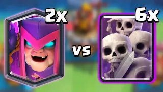 Can 6x Skeleton Army beat 2x Mother Witch ?