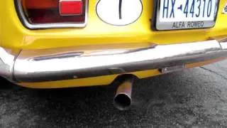 alfa romeo 1750 gtv- magnaflow exhaust