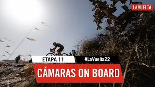 On board cameras - Stage 11 | #LaVuelta22