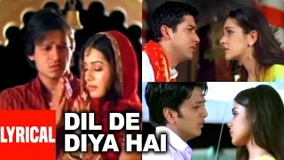 Dil De Diya Hai Lyrical Video | Masti | Anand Raj Anand | Vivek Oberoi,Amrita,Ritesh Deshmukh,Genila