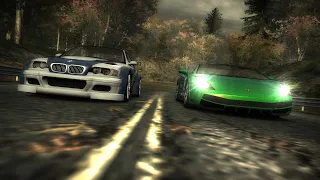 BMW M3 GTR vs Lamborghini Gallardo | Razor | fifth race | Need for Speed : Most Wanted (2005)