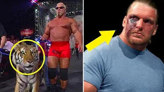 WWE Wrestlers attacked by Animals - Wrestlers who brought animals to the ring