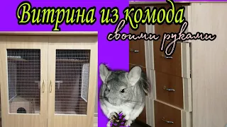 Витрина для шиншилл своими руками.