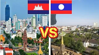 [The Khmer Natural]-Vientiane City (Laos) VS Phnom Penh City (Cambodia)