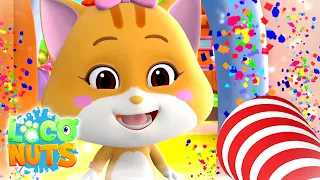 Ulang Tahun Ruby | Video lucu | Film animasi | Loco Nuts Indonesia | Kartun untuk anak anak