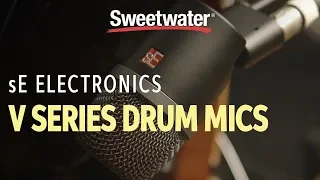 sE Electronics V Series Drum Mics Demo