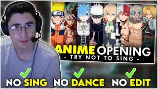 [ANIME OPS] TRY NOT TO SING OR DANCE - Unedited Pass!