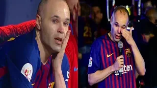 ПРОЩАЛЬНЫЙ МАТЧ ИНЬЕСТЫ (Farewell Match Iniesta)СЛЕЗЫ ИНЬЕСТЫ