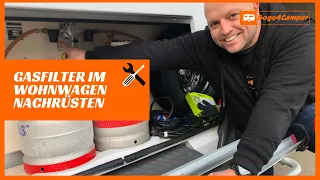 Einbau des Truma Gasfilters im Wohnwagen/ Wohnmobil - Braucht man das?| [DIY-Tipp]