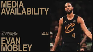 Evan Mobley | Cavs at Celtics, Post Game 1 | 5.7.2024