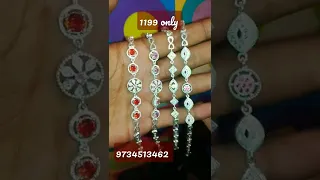 silver bracelet for girls #shorts #short #shortvideo