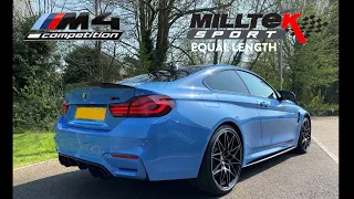 BMW M4 Equal Length Exhaust Comparison