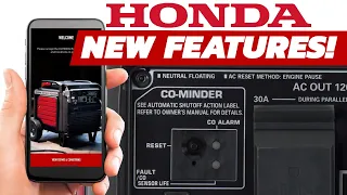 Honda Generator Upgrades CO-MINDER and Bluetooth