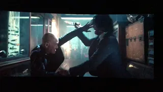 John Wick Throwing Knives Scene