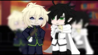 Roleswap AU Seraph of the end react to original / !RUS! / YuuMika