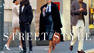 Milan Street Elegance: Fashionable Italians & Chic Outfit Inspiration•Winter Street Style Fashion