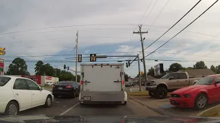 Driving around Warner Robins, Georgia