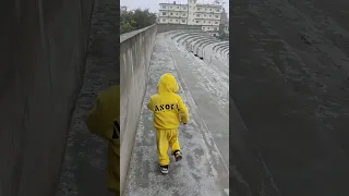 aryan at football stadium dhangadhi