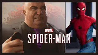 Marvel's Spider-Man Wilson Fisk Boss Fight With Stark Suit PS4 Gameplay | Tahfeem Adee