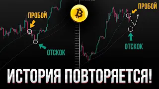 БИТКОИН ПРОГНОЗ! Как можно НЕ ЗАМЕТИТЬ этот фрактал на Биткоине?!