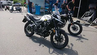 Bike Days 2021 Ich fahre die Motron X Nord 125 Probe Sinnis Terrain 125