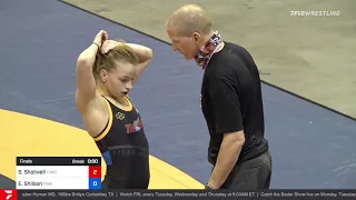 50 Kg Final Salyna Shotwell FordDynastyWrestlingClub Vs Emily Shilson TMWC Twin Cities RTC 2