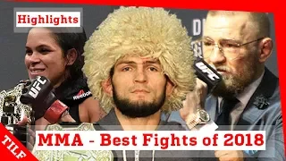 MMA Highlights • Best FIGHTS of 2018