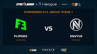 FlipSid3 vs EnVyUs - Map 2 - Mirage (SL i-League StarSeries XIV)