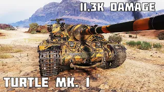Turtle Mk. I • 11,3K DAMAGE 11 KILLS • World of Tanks