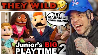 SML Movie: Junior's Big Playtime 2 [reaction]