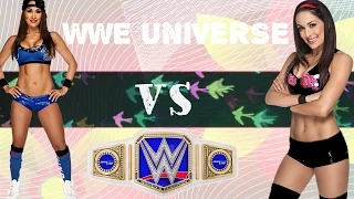 WWE 2K17 WOMEN'S UNIVERSE - FIRST PPV HIGHLIGHTS #1