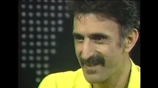 Frank Zappa - Larry King - Cable TV Recording With Side Channel Satellite Feed Patches -Aug 13, 1989
