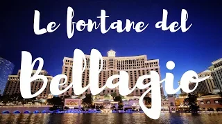 Cosa vedere a LAS VEGAS: Lo spettacolo delle fontane danzanti del Bellagio / BELLAGIO Fountains {ENG