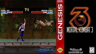 Mortal Kombat 3 (Смертельная Битва 3) - прохождение за Sub-Zero (Sega Mega Drive, 16-bit)