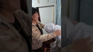 Молодец, башында кайненеси салган жоолукту калтырды🧕