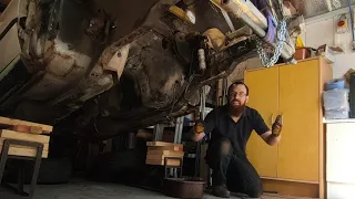 Removing the engine from my bmw e30