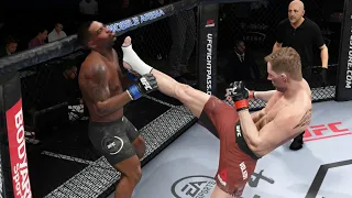 UFC 254 Walt Harris vs Alexander Volkov Full Fight Highlights | UFC Heavyweight (UFC 4)