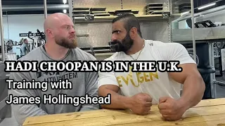 HADI CHOOPAN/JAMES HOLLINGSHEAD:TOGETHER IN U.K. #thepersianwolf