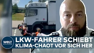 STRALSUND: Klimaaktivist vorsätzlich angefahren - Fahrer droht Führerscheinentzug | WELT Thema