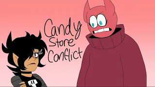 Candy Store Conflict |Spooky month fan animation|