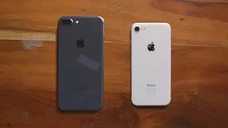 Распаковка iPhone 8 и 8 Plus