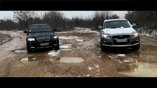 OFF-ROAD BMW X5 VS AUDI Q7