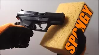 SPONGE vs. DRILL PRESS | How NOT to clean a gun